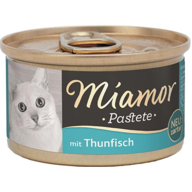 Katzennassfutter – Miamor Pastete Thunfisch 85g, 12er Pack