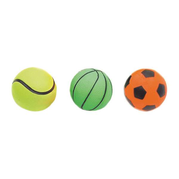 Neonball für Hunde – Flamingo
