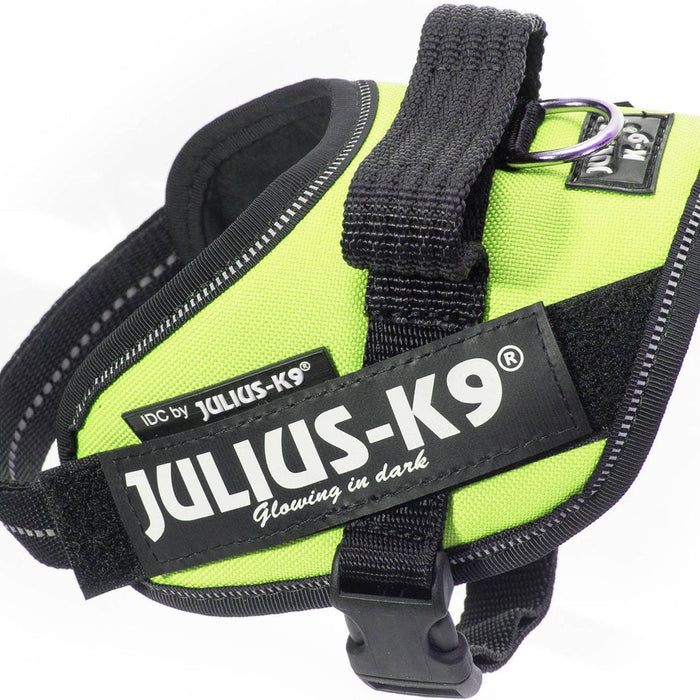Julius k9 julius-k9 idc power harness - dog harness - xs - mini-mini - neon-0