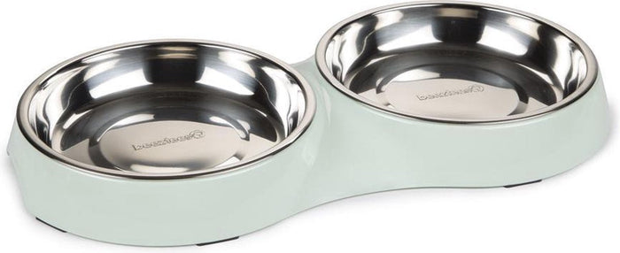 Beeztees smickle - dinerset kat - mint - 35x18x3 cm - 2x 420 ml-0