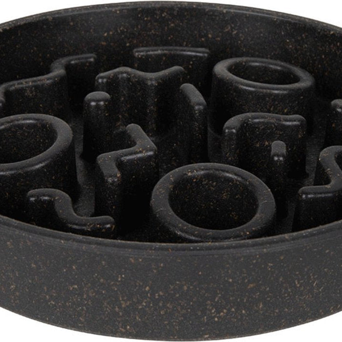 District 70 bamboo slow feeder - donkergrijs-0
