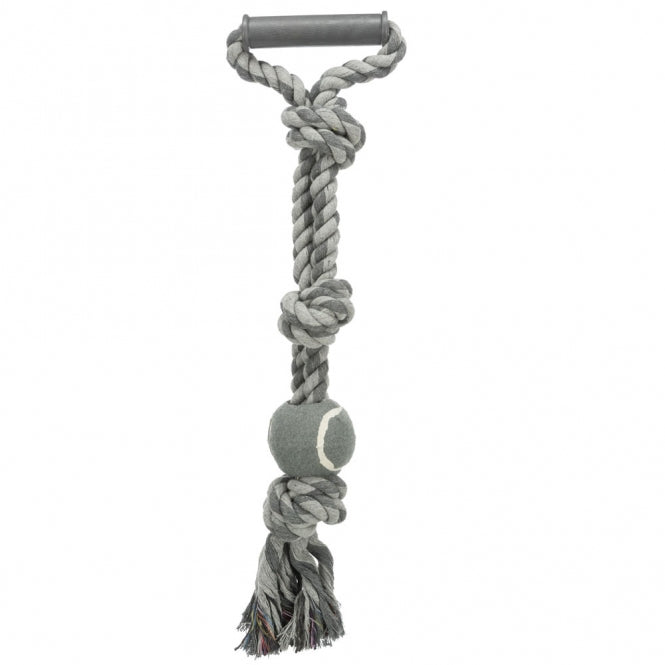 Spieltau für Hunde – mit Tennisball, 50 cm