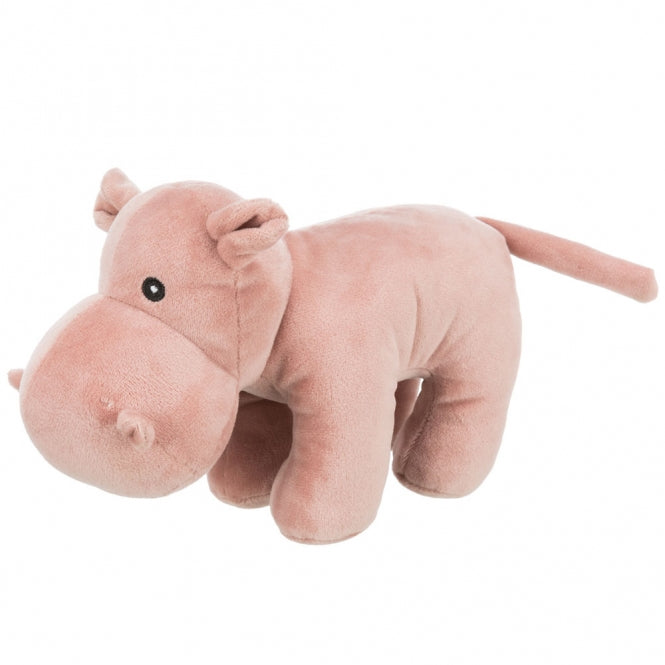 Plüschspielzeug für Hunde – Nilpferd aus Plüsch, 25 cm