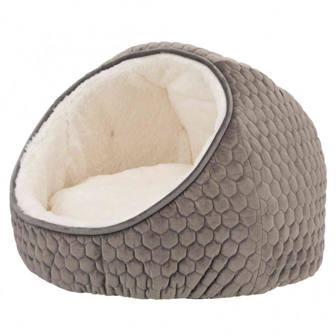 Kuschelhöhle für Hunde – Livia, taupe, 45 x 33 cm