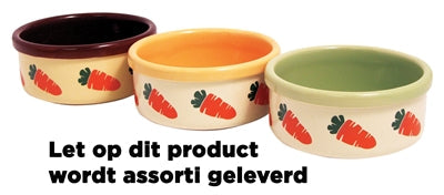 Rosewood Options feeding bowl carrot design assorted