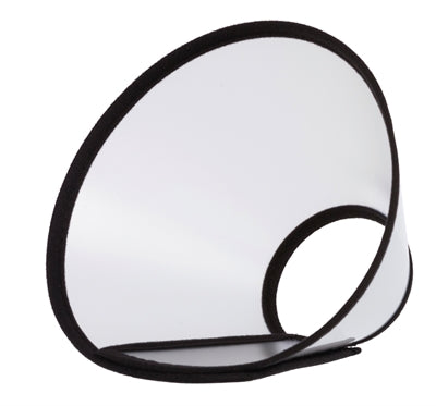 Trixie Hook and Loop Plastic Transparent Protective Collar