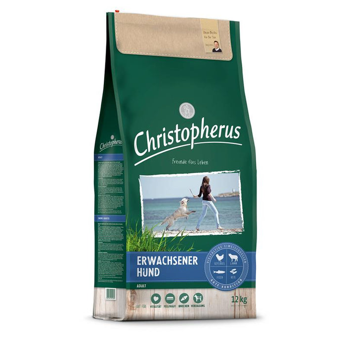 Hundetrockenfutter Christopherus Erwachsener Hund Geflügel,Lamm, Ei & Reis – Allco Dog