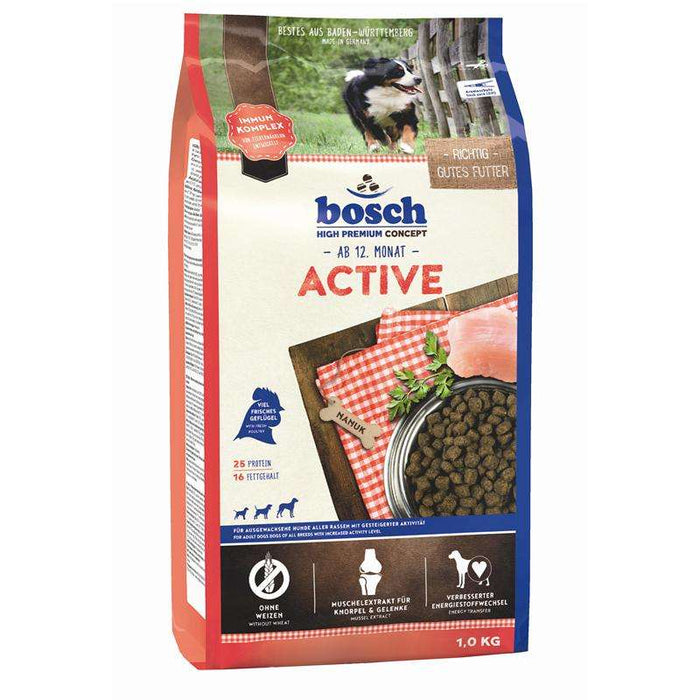 Hundetrockenfutter Active – Bosch