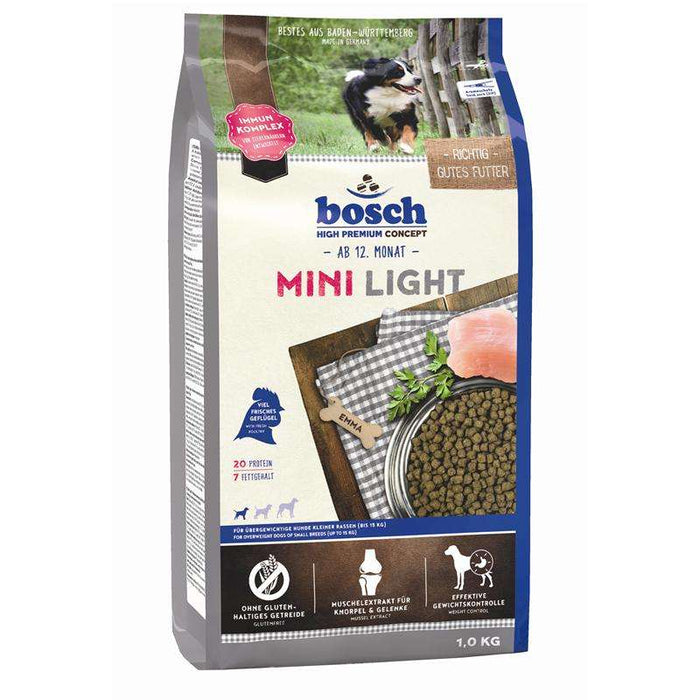 Hundetrockenfutter Mini Light – Bosch
