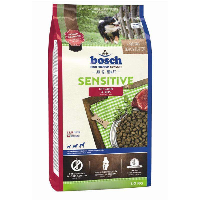 Hundetrockenfutter Sensitive Lamm & Reis – Bosch