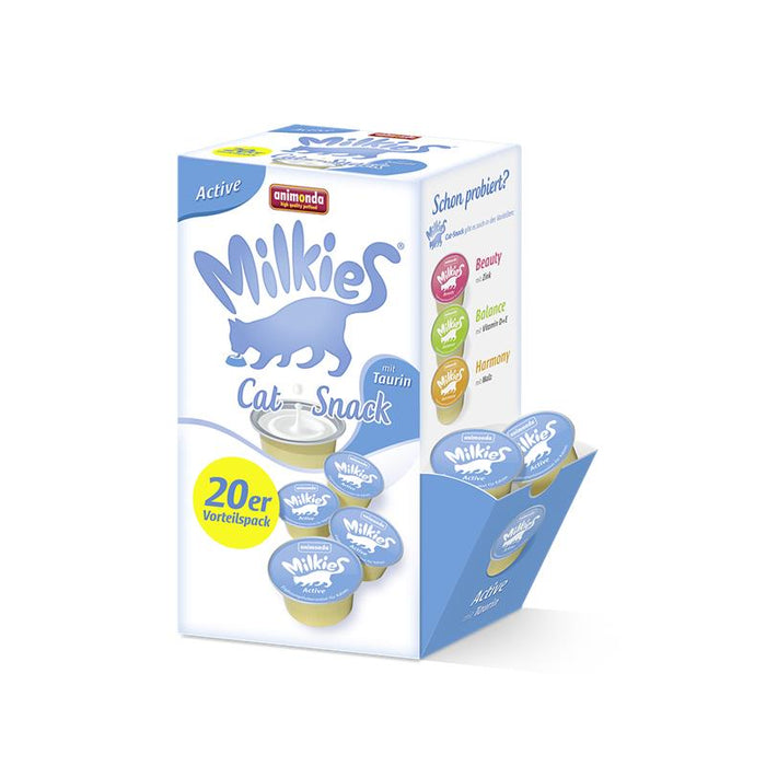 Katzenmilch & Katzendrink Milkies Active Taurin 20x15g – Animonda Cat
