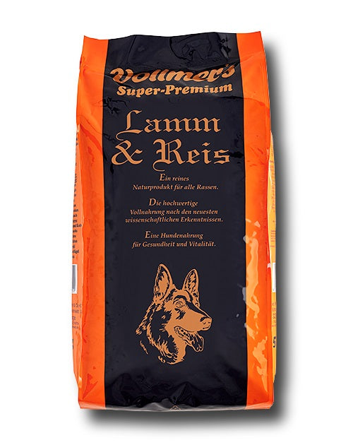 Hundetrockenfutter Lamm & Reis – Vollmers