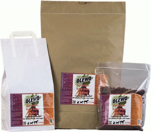 Hundetrockenfutter Karotten-Rote Bete-Pellets – Olewo