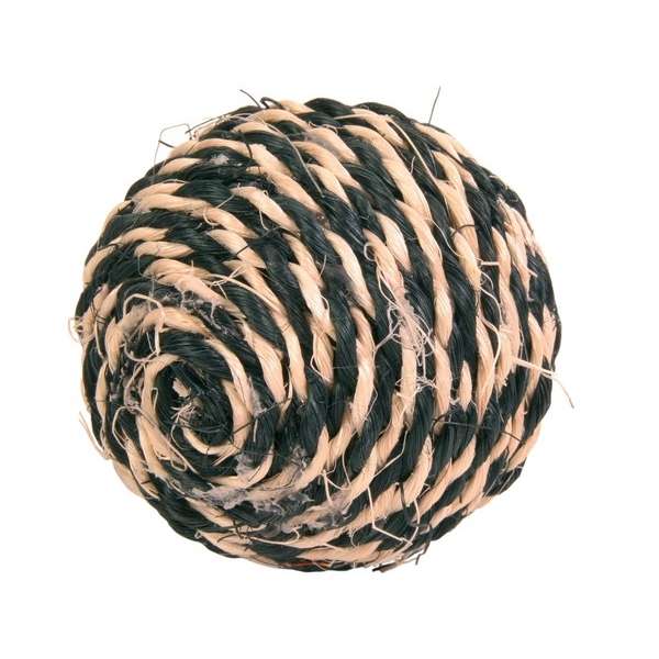 Sisal-Ball für Katzen – mit Catnip, 6 cm