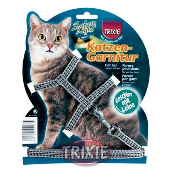 Leine – Katzen-Garnitur mit reflektierend