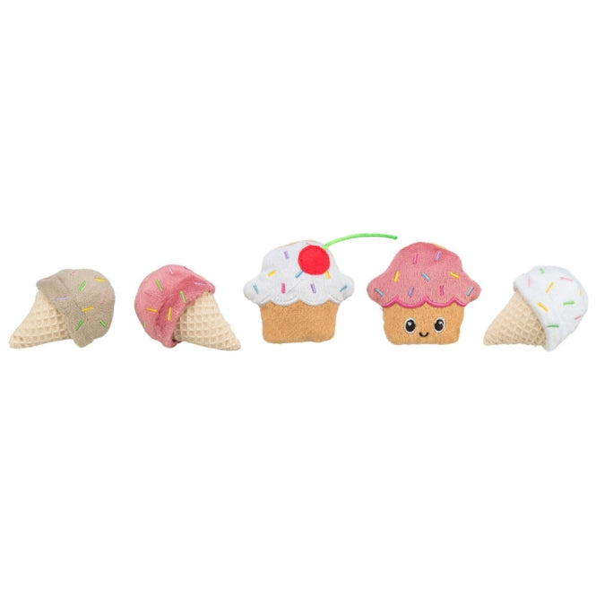 Katzenminze Spielzeug – Eis und Cupcake