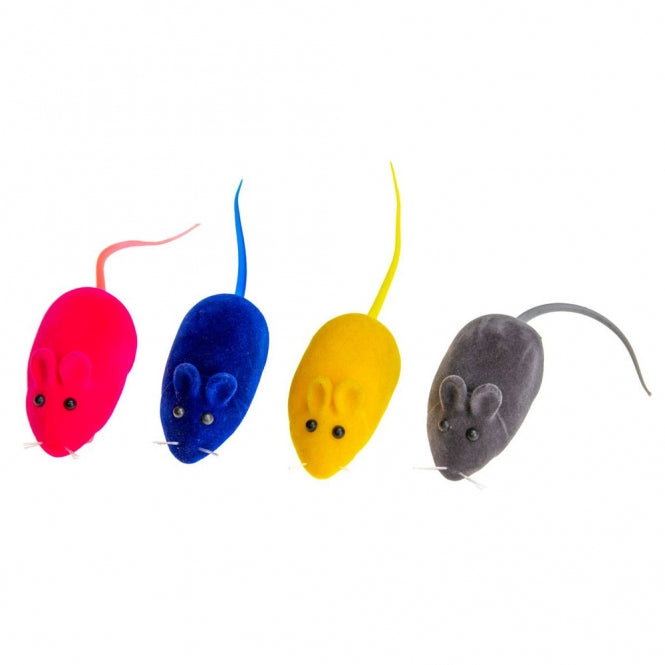 Spielmaus für Katzen – mit Squeeker, 6 cm, 1 Stück