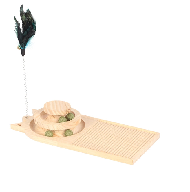 Kratzbaum für Katzen – Cat Toy Spin & Scratch