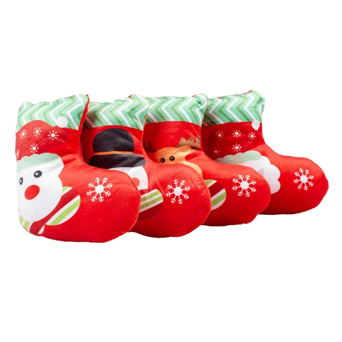 Plüschspielzeug für Hunde – Xmas Plüschsocke