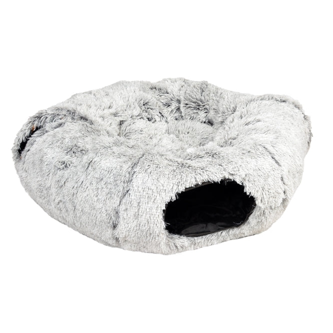 Katzentunnel – & Donutbett Snug, Hellgrau