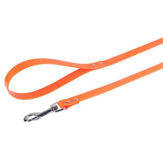 Hundeleine – Flamingo TPR 100 cm, Orange