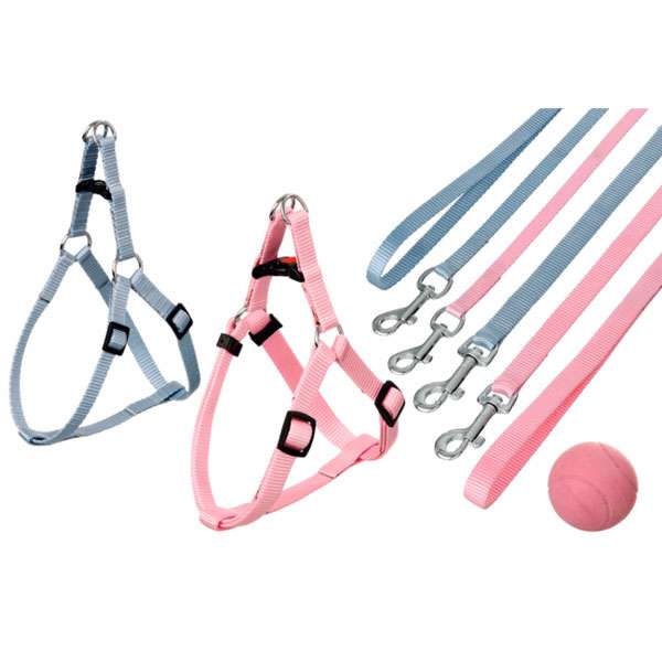 Hundepflege – Puppy-Set STEP&GO, Rosa, 25-45 cm