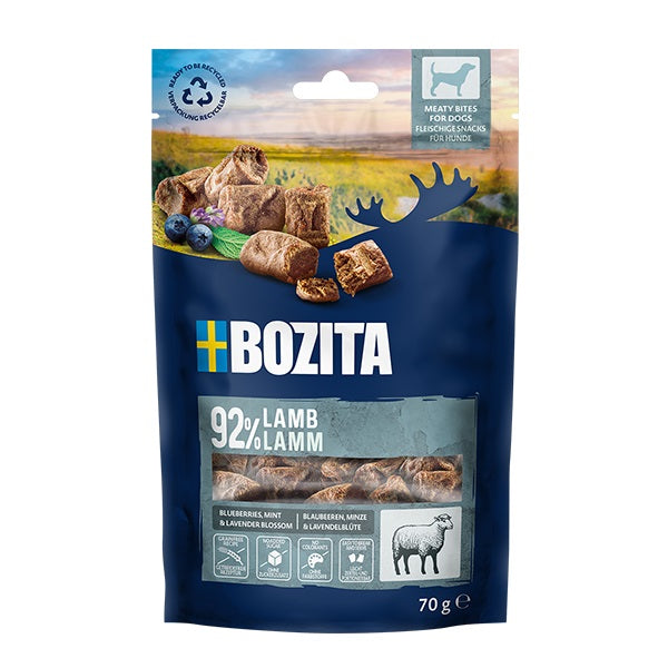 Hundeleckerli Dog Meaty Bites Lamm 70g – Bozita