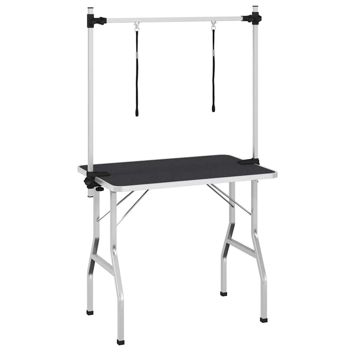 Vidaxl Pet Grooming Table with 2 Leash Options-0