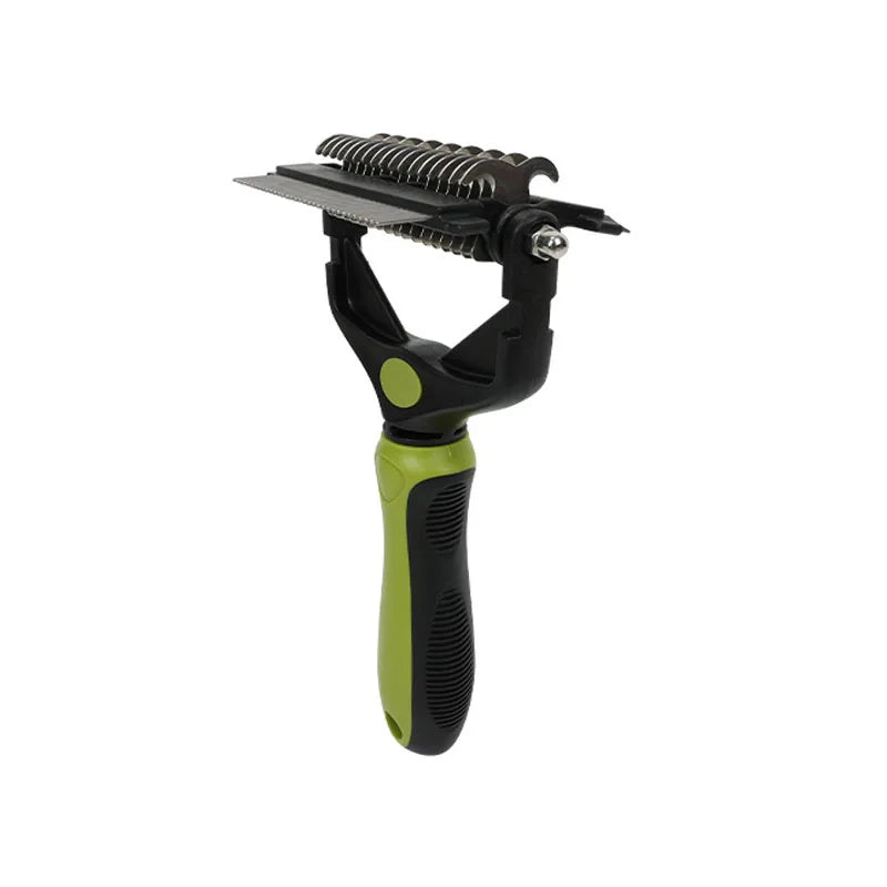 3 In 1 Pet Deshedding Brush Dog Cat Fur Knot Cutter Grooming Comb Hair Remover Shedding Supplies