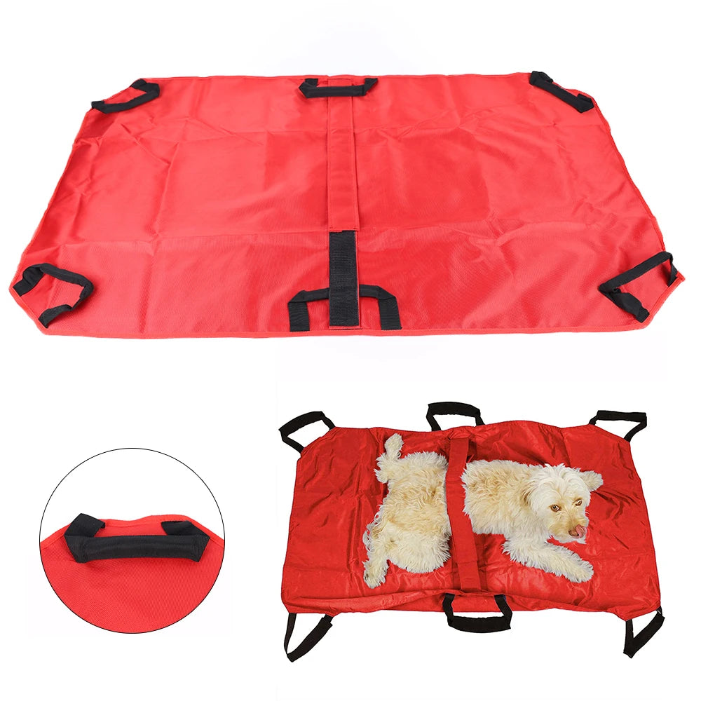 Pet Transport Stretcher Foldable Dog Carrier Stretcher 55kg Loadable Waterproof Pet Products for Dogs Cats Rabbits