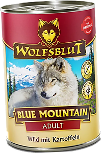 Hundenassfutter Dose Blue Mountain 395g, 6er Pack | Wolfsblut