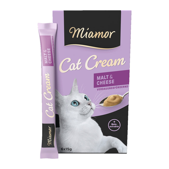 Katzenpaste Miamor Cat Confect Malt-Cream & Käse 6x15g – Finnern Miamor