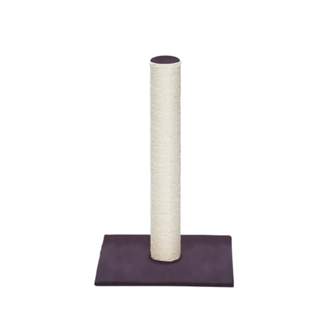 Kratzsäule für Katzen – Flamingo Skai Leather, Braun