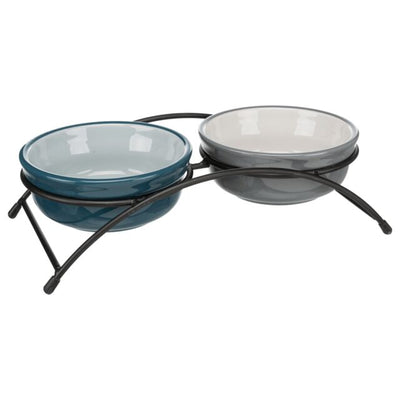 Hundenapf – Napf-Set, Keramik/Metall