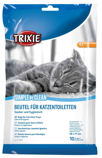 Toilettenbeutel für Katzen – 10 XL, bis 56 x 71 cm