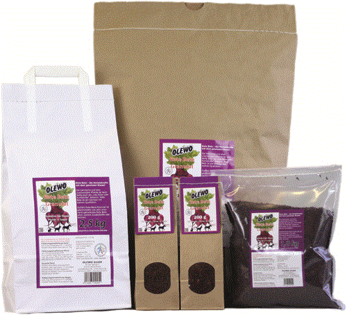 Hundetrockenfutter Rote Bete-Granulat – Olewo
