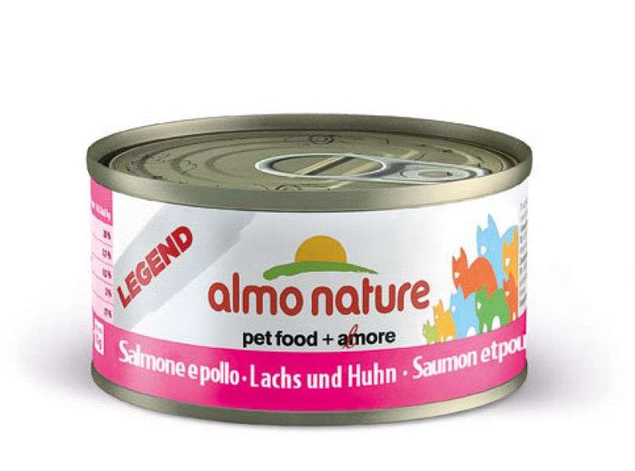Katzennassfutter HFC Jelly Lachs & Huhn 70g, 24er Pack – Almo Nature