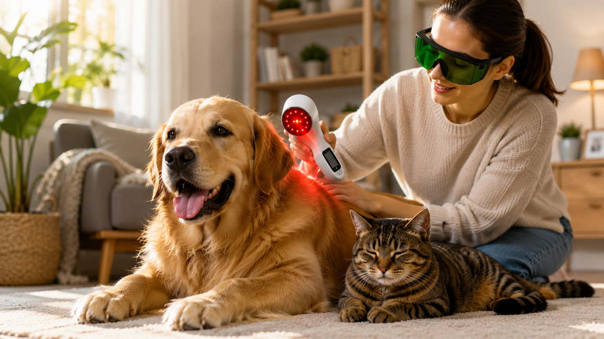Cold Laser Therapie für Haustiere: Vorteile, Anwendung und alles, was Tierhalter wissen sollten