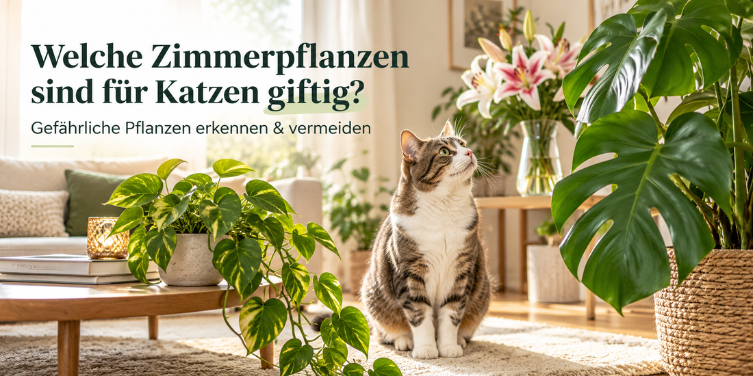 Welche Zimmerpflanzen sind für Katzen giftig?