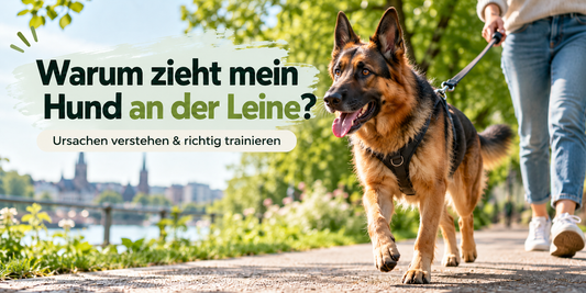 Warum zieht mein Hund an der Leine