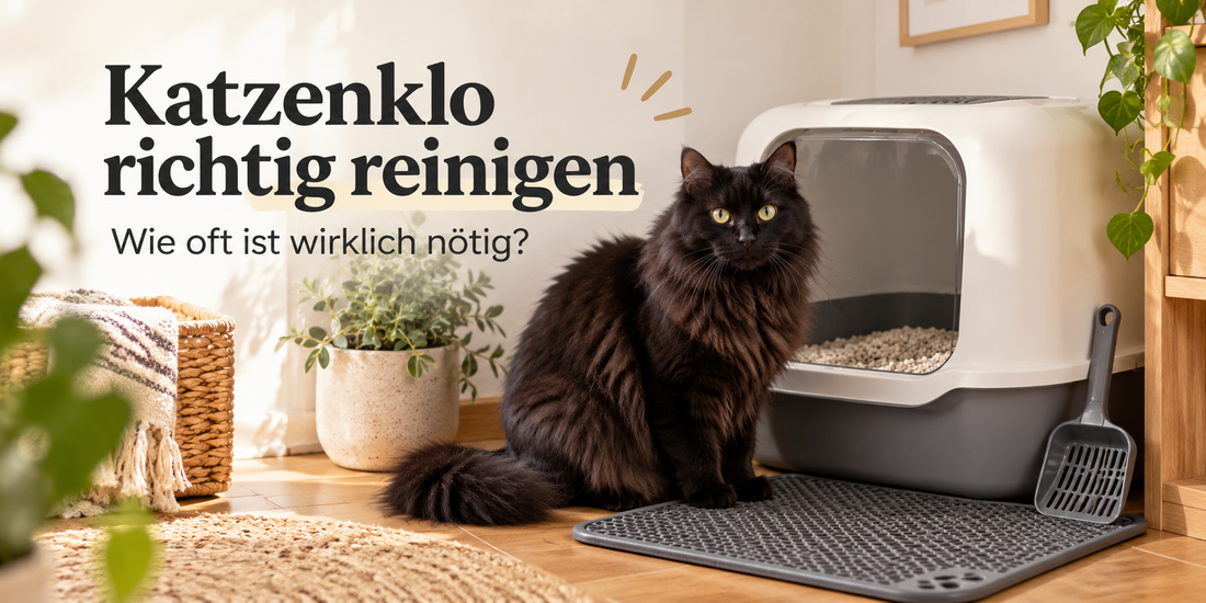 Katzenklo richtig reinigen: Wie oft ist wirklich nötig?