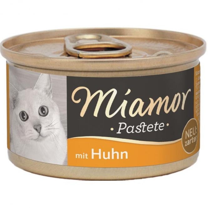 Katzennassfutter – Miamor Pastete Huhn 85g, 12er Pack