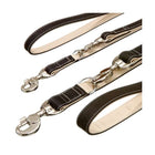 Führleine für Hunde – Buffalo Ultra Schwarz/Hellbeige, 15 mm / 200 cm – Bild 2