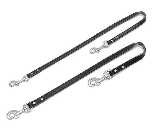 Hundeleine – RONDO Ansatzstück, Schwarz, 16 mm, 75 cm