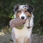 Futterdummy für Hunde – Duck mit Kunstfell – Bild 4
