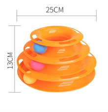 Interactive Cat Ball Tower Tracks Toy - Fun And Engaging Playtime For Your Feline Friend