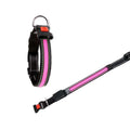 Leuchthalsband für Hunde Flamingo oLED mit USB Ladegerät, Pink, 58,5, 65 cm | Karlie