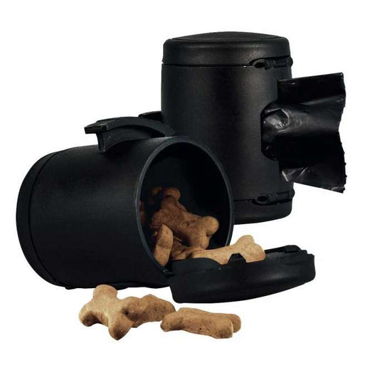Hundekotbeutel – VARIO Multi Box für oder Leckerlis, Schwarz