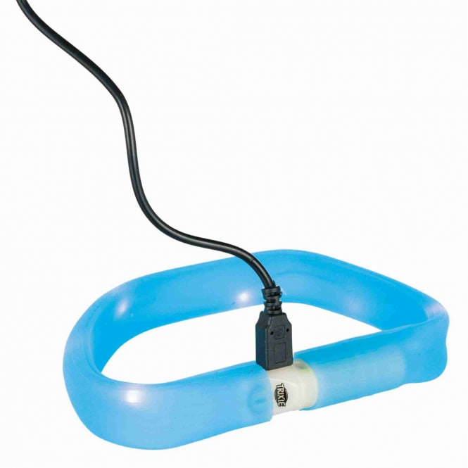 Leuchthalsband für Hunde – Flash Leuchtband USB – Bild 5