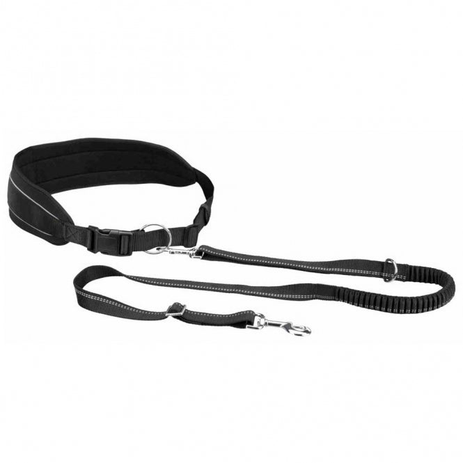 Bauchgurt – mit Leine für mittelgroße und große Hunde, 75-120 cm – Bild 2